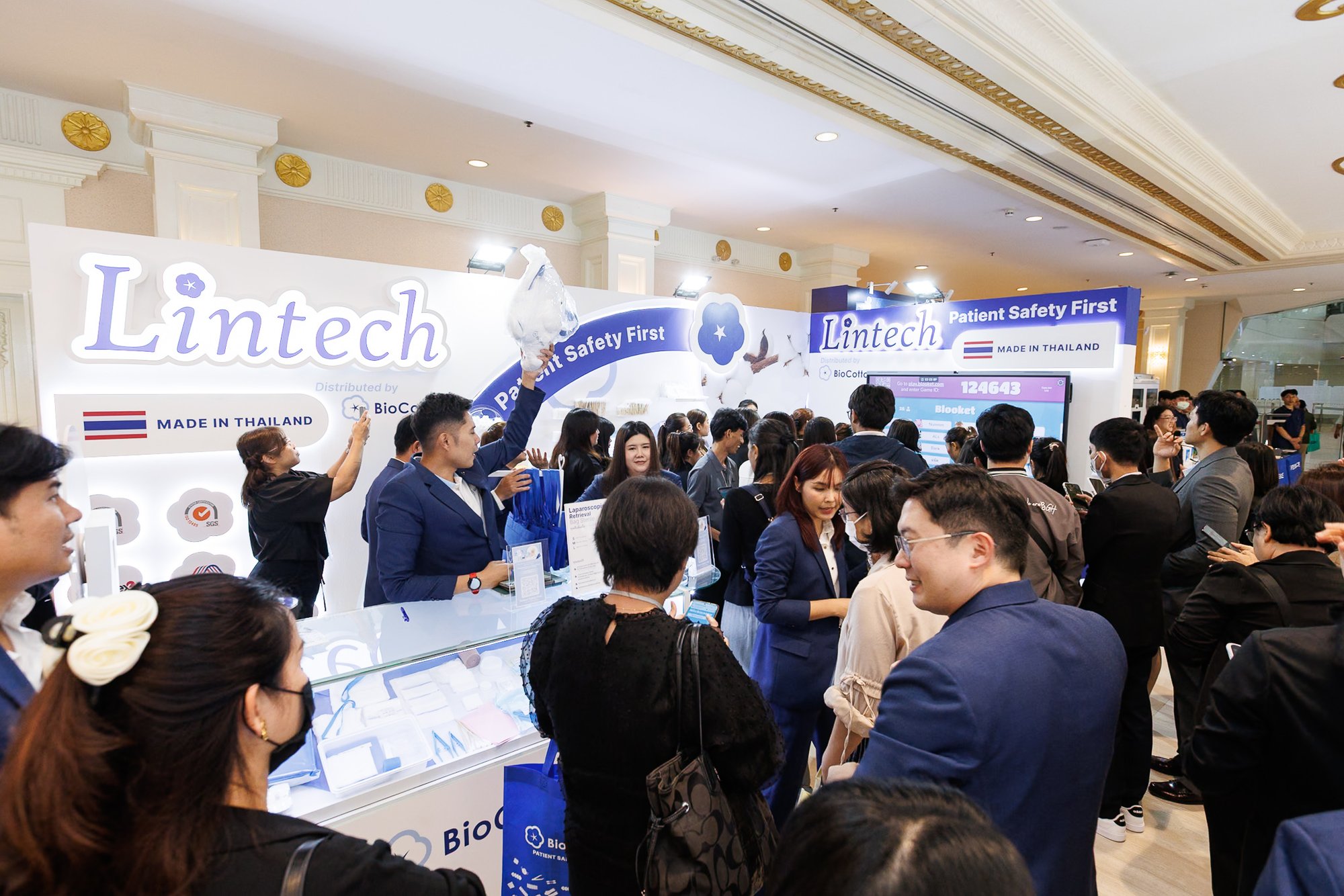 บูธ BioCotton และ Lintech คึกคักด้วยผู้เข้าร่วมงาน 28th CSSA National Forum 2026