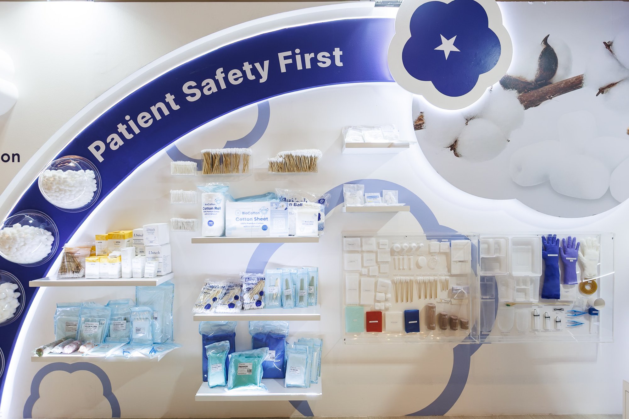ผลิตภัณฑ์สำลีและเวชภัณฑ์ BioCotton จัดแสดงภายใต้แนวคิด Patient Safety First ในงาน 28th CSSA National Forum 2026