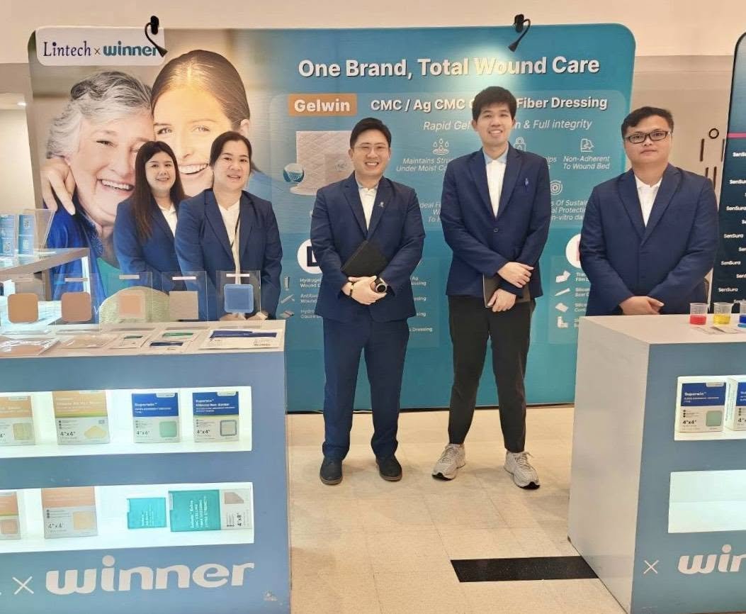 บูธ BioCotton ที่จัดแสดงในงาน The Annual ET Nurse Conference 2026